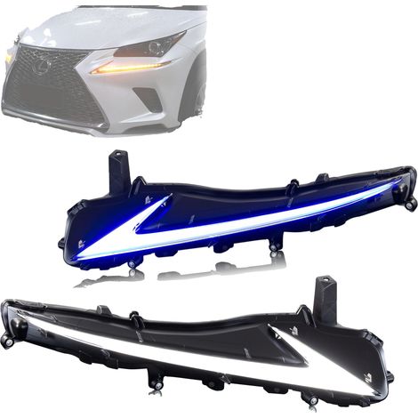 Feu de jour LED, 12V, étanche IP67, certifié DOT, compatible avec Lexus IS250 IS350 IS200t IS300 ISF, installation facile (1/5)
