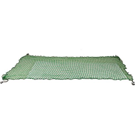 Filet de chargement pour benne de pick-up, robuste et sécurisé, pour le transport de marchandises. Dimensions : 1,5 x 2 m / 4,9 x 6,6 pi. (1/5)