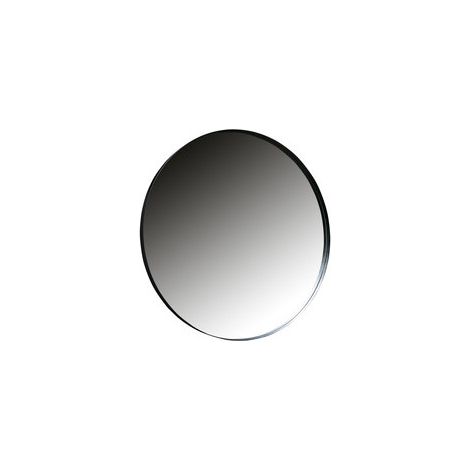 Miroir rond 115cm contour métal noir LIVOIRE (1/3)