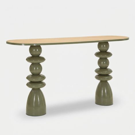 Console d'entrée en métal et MDF 150 x 45 x 77,5 cm Seoul Elegance (1/5)