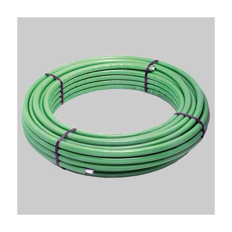 TUBO MULTISTRATO RIVESTITO VERDE PER CONDIZIONAMENTO - 16 x 2,0 SP.10 - 50 metri - UNIDELTA
