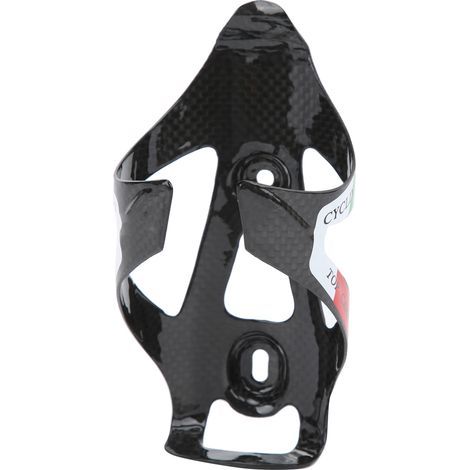 Porte-gourde vélo en fibre de carbone tout intégré, léger pour VTT et cyclisme sur route, support de bidon vélo (1/5)
