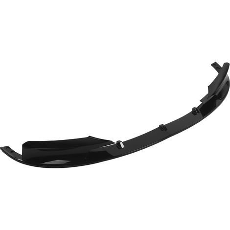 2 Becquets Déflecteurs de Pare-Choc Avant Kit Carrosserie Compatible Série 3 F30 F35 2012-2018 Noir Brillant (1/5)