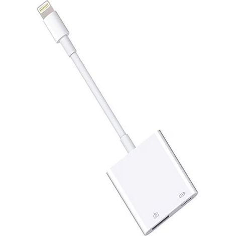 Adaptateur Lightning vers USB 3 - Pour Transfert Photo Vidéo depuis Appareil Photo - Compatible iPhone iPad - USB 2.0 - 14 à 16 Mo/s - 1 Pièce (1/5)