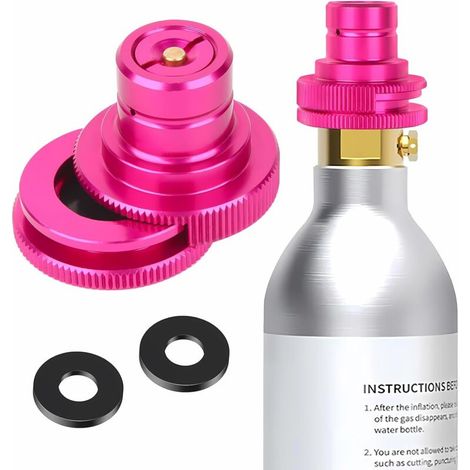 SABIR Adaptateur Rapide Compatible avec Les Chauffe-Eau sodastream Duo/Terra/Art, Cylindre de CO2 avec Filetage extérieur TR21-4 (1/5)