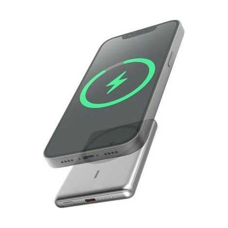 Power bank magsafe PD20W 5000MAH plata 34155006 DCU