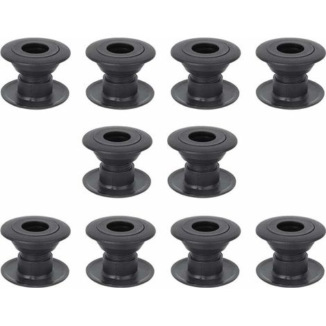 10 Pairs Plastic Foosball Machine Bearings with Steel Ball 34mm (1/5)
