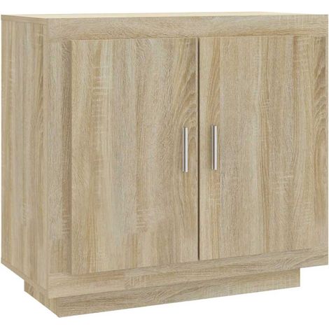 Maison Exclusive - Credenza Rovere Sonoma 80x40x75 cm in Legno Compensato (1/5)