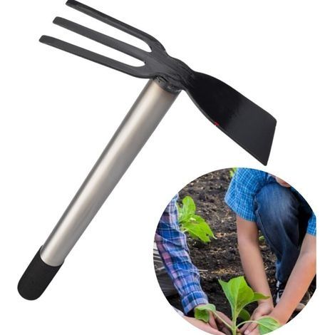 Houes et cultivateurs Cultivateurs à main Houes de jardin Outils de jardinage pour ameublir le sol Désherber et creuser (1/4)