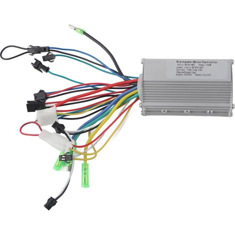 Contrôleur Moteur Sans Balais 350W pour Vélo et Scooter Électrique 36V/48V