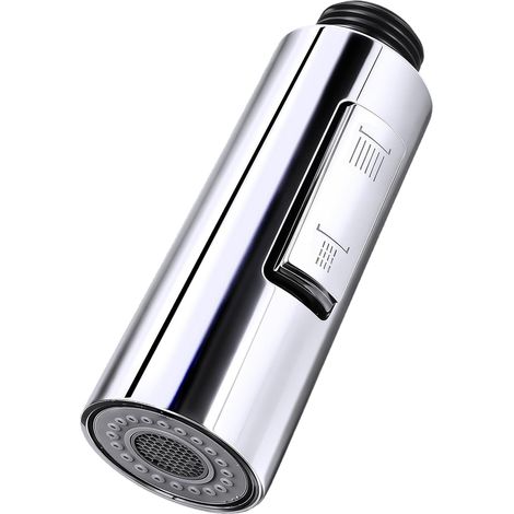 Rociador extraíble para grifo de cocina de 2 modos, adaptador de grifo de cocina de fácil instalación, rociador extraíble para fregadero de cocina que ahorra agua para baño y cocina. (1/5)