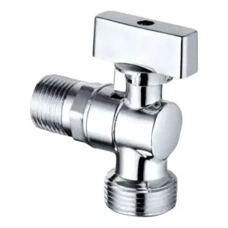 Rubinetto Lavatrice a Sfera Mignon a Leva Ottone Cromato 1/2 x 3/4 RUBMLS1