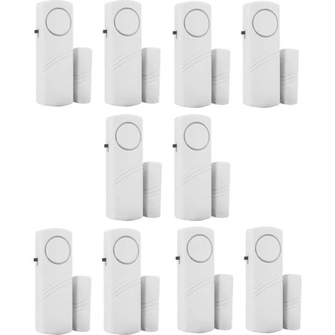 Alarme de porte et fenêtre 120 dB,Détecteur d'alarme pour ouverture de porte et de fenêtre,Sécurité de la maison,Capteur magnétique sans fil,Anti-vol, armoire, entreprise en sécurité
