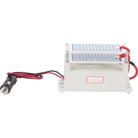 Générateur d'ozone en céramique et plastique DC12V lavable et réutilisable pour purificateur d'air (1/5)