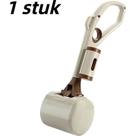 pièce - Ramasse-crottes pour chien - Pelle à crottes de chien, Ramasse-crottes pour promenades - Beige (1/5)