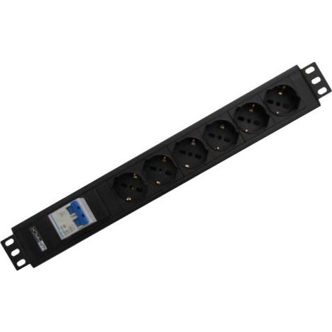 WP WPN-PDU-G02-12 multiprise 2 m 12 sortie(s) CA Noir (1/3)