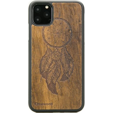 Holzhülle für iPhone 11 PRO MAX DREAMCATCHER IMBUIA (1/3)