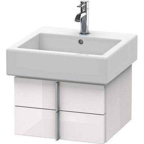 Mobile Vanity Duravit Vero Vanity 6203 a parete, con 2 cassetti, 450 mm, Colore (anteriore/corpo): Ciliegio del Ticino - VE620307373