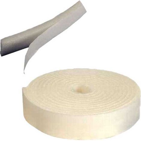 Brosse-balai pour portes et fenêtres blanc 30 mm x 4 m - Blanc