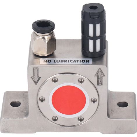 Vibrateur pneumatique à turbine G1/8 po en acier inoxydable, vibrateur industriel silencieux pour la déshydratation par compactage (1/5)
