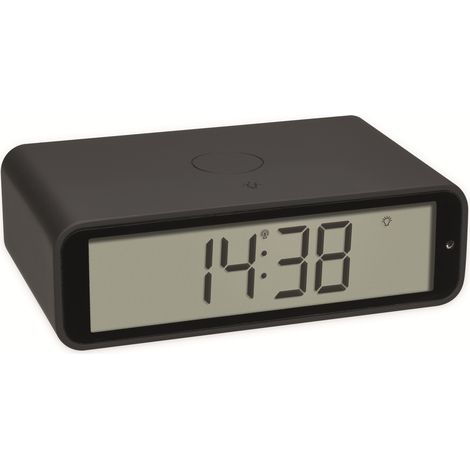 Réveil digital radio-piloté TFA Twist 60.2560, noir