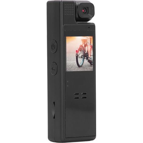 Fahrrad-Recorder mit 1,3-Zoll-Farbdisplay, rückseitigem Clip, 180° drehbarem Winkel und eingebautem Akku (1/5)