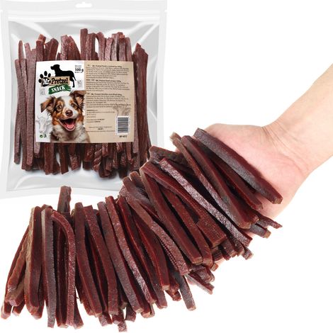 Delicatezza, snack per cani Strisce morbide di manzo (95%) Mr. Pretzel 500g (1/5)