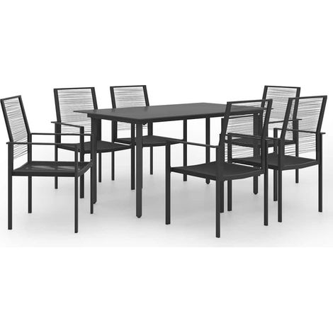 vidaXL 7 Piece Garden Dining Set (1/5)