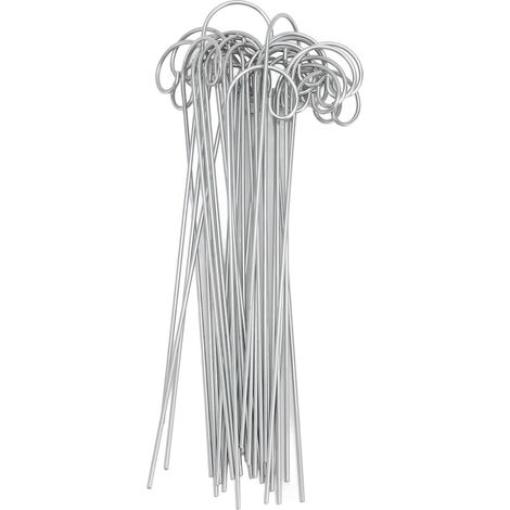Lot de 30 Crochets pour étiquettes de Plantes, Piquet de Marqueurs de Jardin en Acier Inoxydable, Marqueurs de Plantes pour Plantes D'extérieur, Marqueurs de Jardin, Support (1/5)