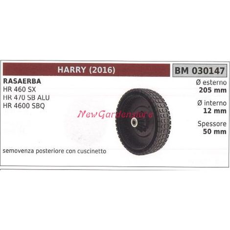 Ruota posteriore HARRY rasaerba tosaerba tagliaerba HR 460 SX 030147