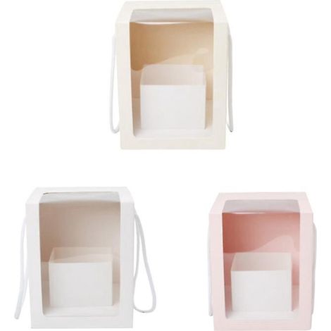 3 Stück Blumenverpackungskartons (1/3)