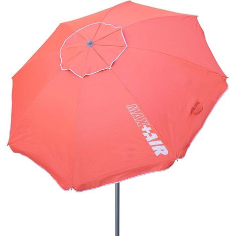 Parasole da Spiaggia Aktive Antivent Corallo 200 cm