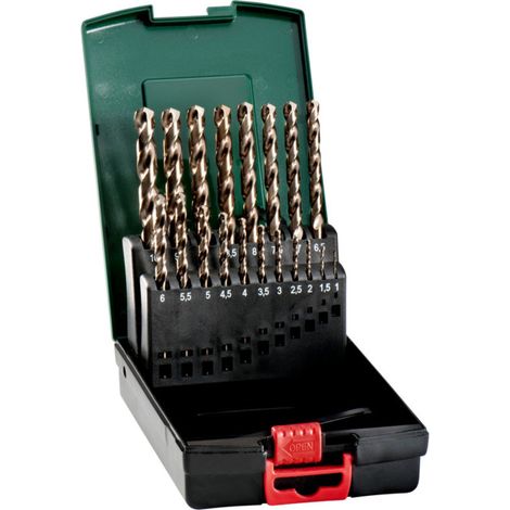 Coffret HSS-Co, « SP », 19 pièces metabo (1/2)