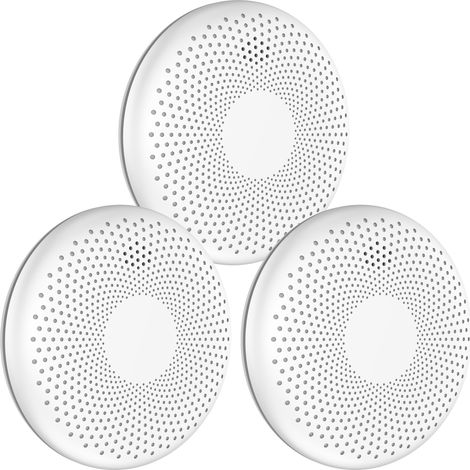 Détecteur de fumée et de monoxyde de carbone Aroha Safety Pro - Batterie 10 ans - Alarme incendie et CO - 3 pièces