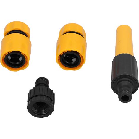 Kit Arroseur Material ABS G1/2 Raccord Rapide Tuyau pour Arrosage Jardin Lavage Voiture (1/5)