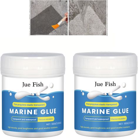Waterproof transparent coating for bathroom tiles, tile repair, waterproof, leak-proof, gap filler, 2 pieces
