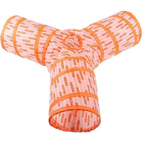 Tube de jeu pliable pour chaton, tunnel pour chat 2/3/4 voies, jouet d'activité été, grand tube de jeu pour chat, tunnel collapsible pour chat, jeu interactif félin. (1/4)