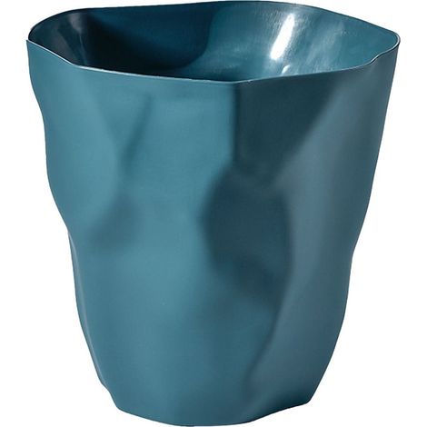 Poubelle Salle De Bain - Poubelle À Détection Automatique - Capacité 12 L - Forme Ronde - En Plastique Épais - Pour Salle De Bain Cuisine Bureau - 1 Pièce (1/5)