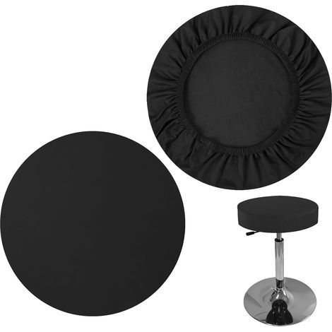 Set mit 2 Hockerbezügen, dehnbar, waschbar, Polyester, rutschfest, für Esszimmer (1/5)