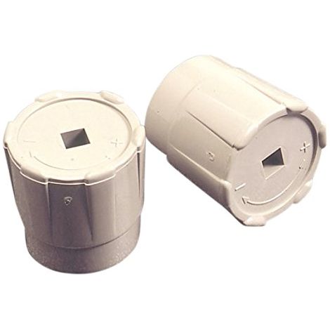 Acquastilla 105478 Manopole per Valvole Radiatori, Multicolore, Set di 25 Pezzi