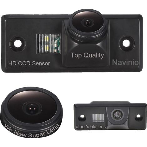 Caméra inversée, grand angle de vision, construction durable, No.0418-18MM (1/2)