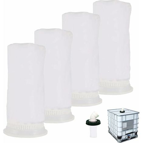 filtri in nylon IBC, filtro di ricambio IBC, filtro IBC per serbatoio di acqua piovana IBC da 1000 litri, filtro IBC lavabile, raccordo per coperchio serbatoio IBC (163 mm) (1/5)