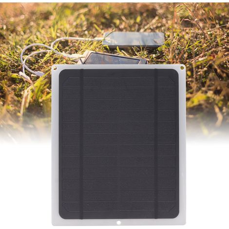Panneau solaire monocristallin extérieur 12 W, ventilateur solaire pour voiture, panneau de production d'énergie solaire pour téléphone portable (1/5)