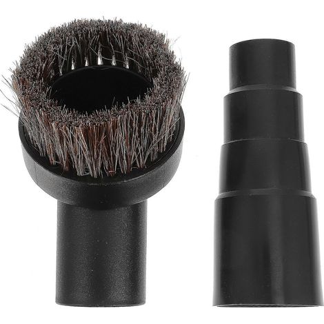 Brosse universelle pour aspirateur, accessoire de rechange pour brosse d'aspirateur, brosse en crin de cheval-12x6cm-Black (1/3)