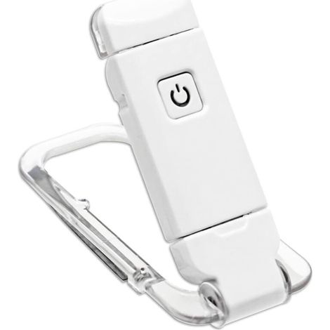 Lampe de Lecture,Liseuse Lampe Clip USB Rechargeable,Clip Flexible et Portable Lumière douce pour les yeux Compacte et Durable,Parfaite pour lire au lit (1/4)