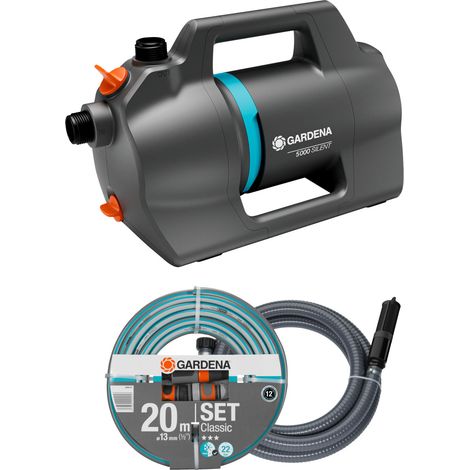 Gardena Gartenpumpe-Set Silent max. Fördermenge  5.100 l/h 550 Watt (1/3)