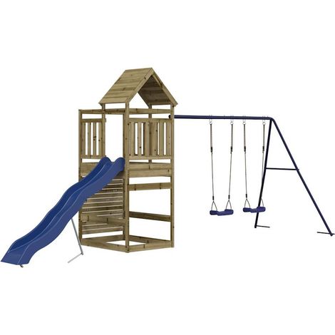 Set da Gioco da Esterno in Legno di Pino Impregnato vidaXL (1/5)
