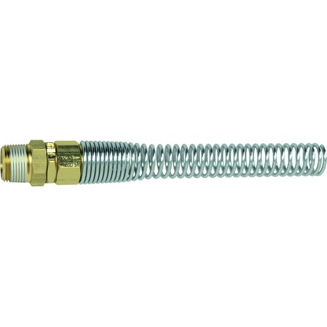Riegler Drehbare Verschraubung, Knickschutz, R 3/8, Schlauch-Ø 12x9 (1/3)