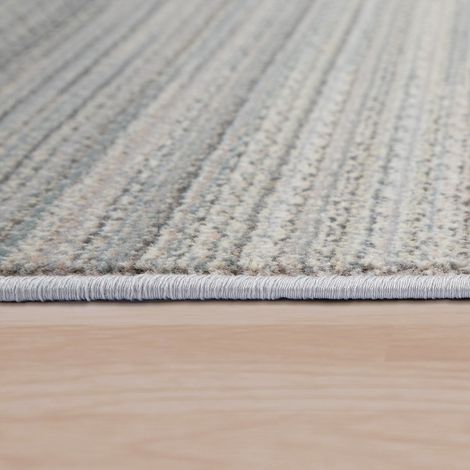 Paco Home Teppich, Moderner Kurzflor-Teppich Für Wohnzimmer, Mit Farbverlauf, In Grau 120x170 cm