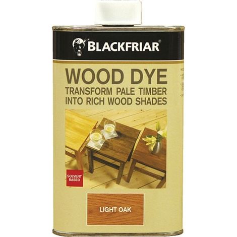Blackfriar Wood Dye 250 ml Light Oak Water-Based Treatment (1/2)